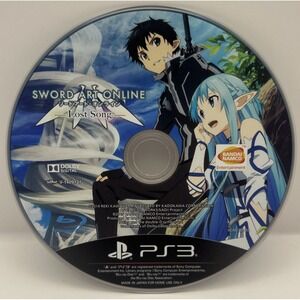 Sword Art Online: Lost Song (Sony PlayStation 4, 2015) PS4 Disc‎ Only